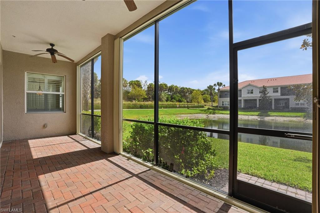6525 Monterey Point, Unit 101 Naples, FL 34105 - Photo 10 of 18 Nicely sized outdoor living space.