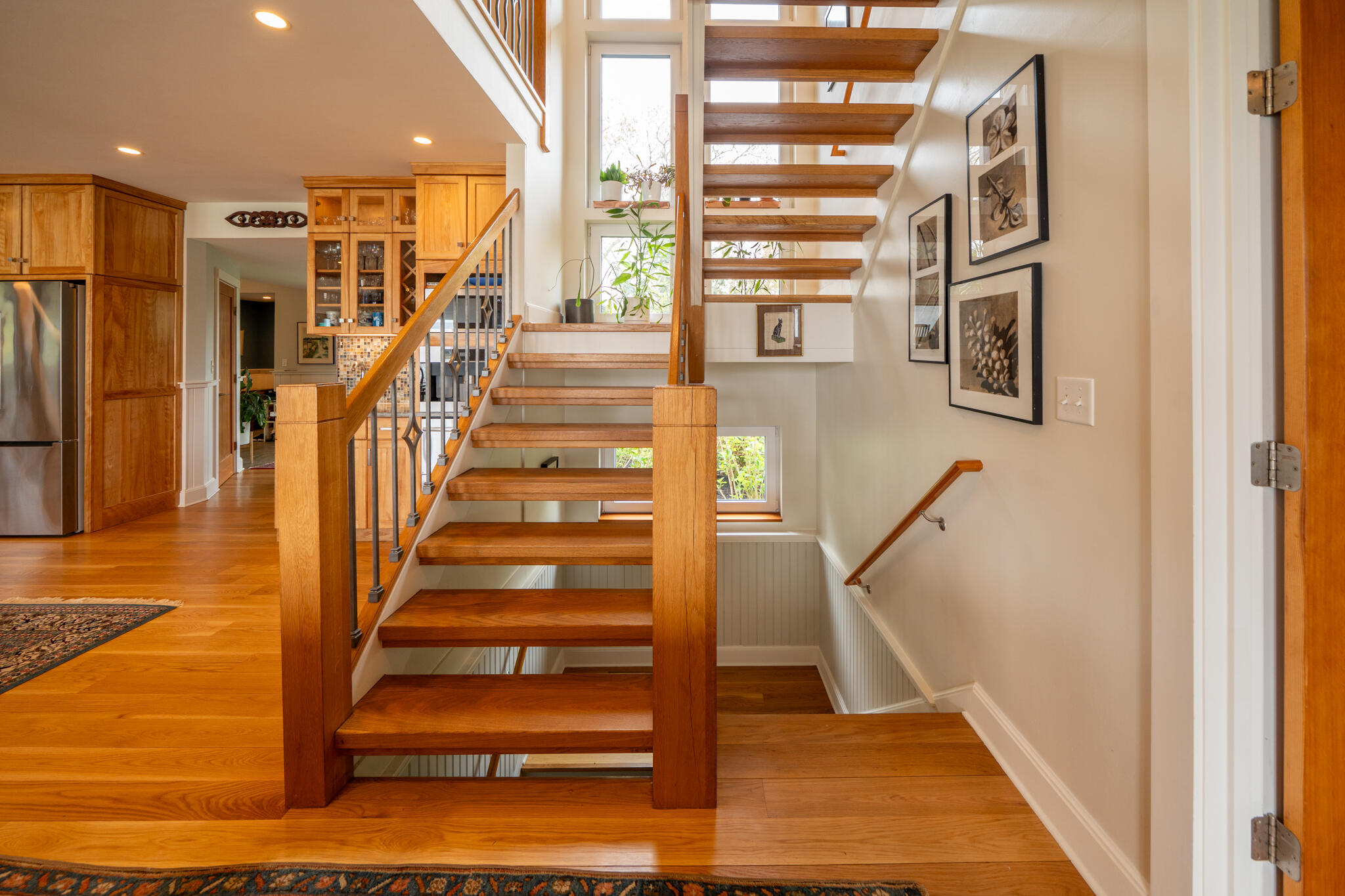39 Sengekontacket Road Oak Bluffs, MA 02557 - Photo 18 of 32 a view of entryway and hall with wooden floor