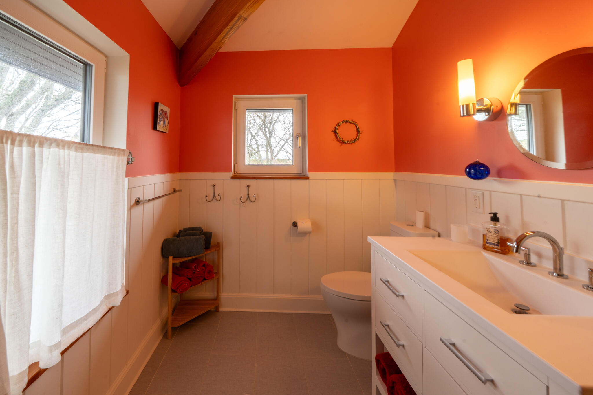 39 Sengekontacket Road Oak Bluffs, MA 02557 - Photo 24 of 32 a bathroom with a sink toilet and vanity