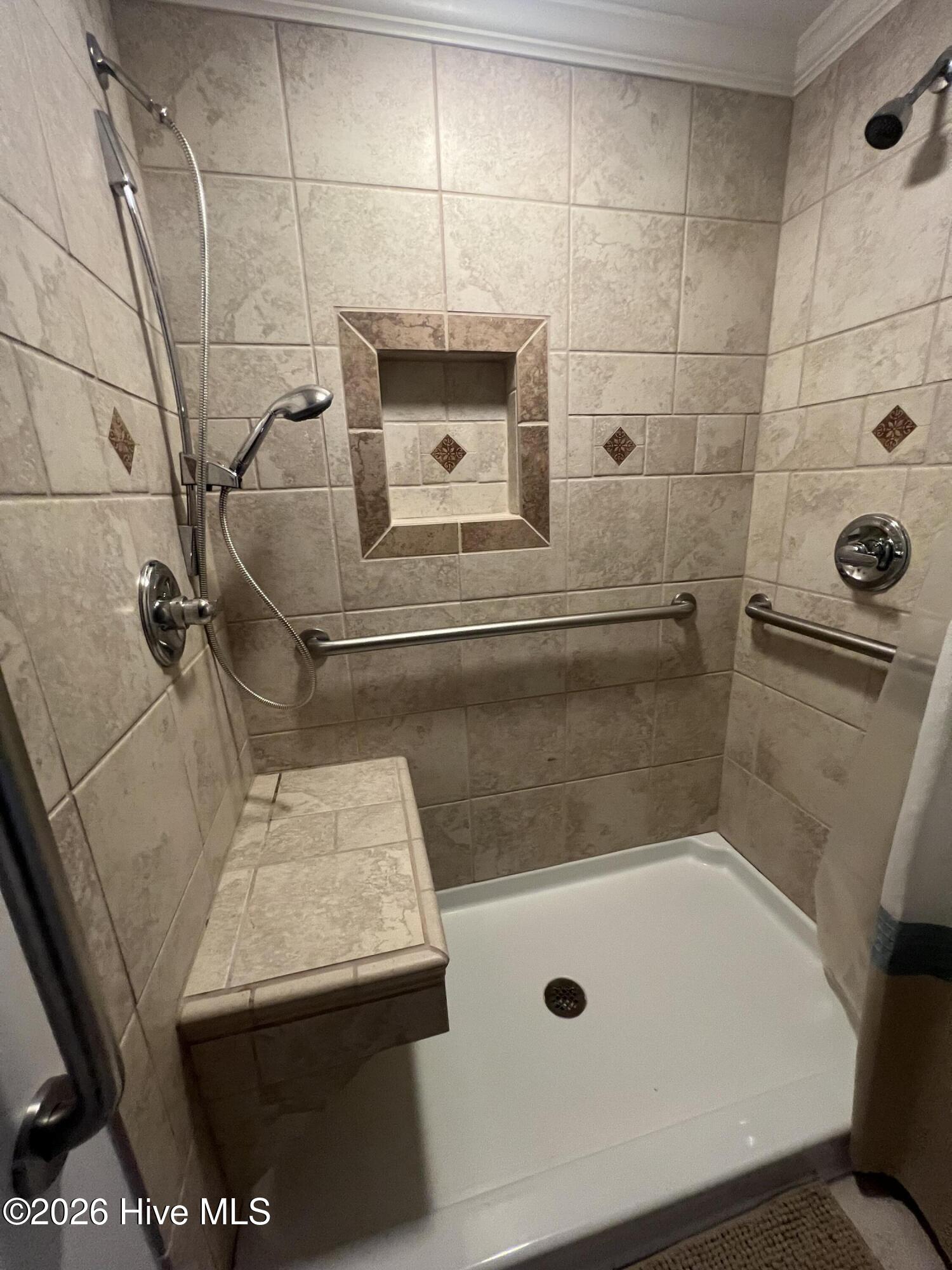 148 Dixie Trail Hamlet, NC 28345 - Photo 13 of 22 Tile Shower Master Shower