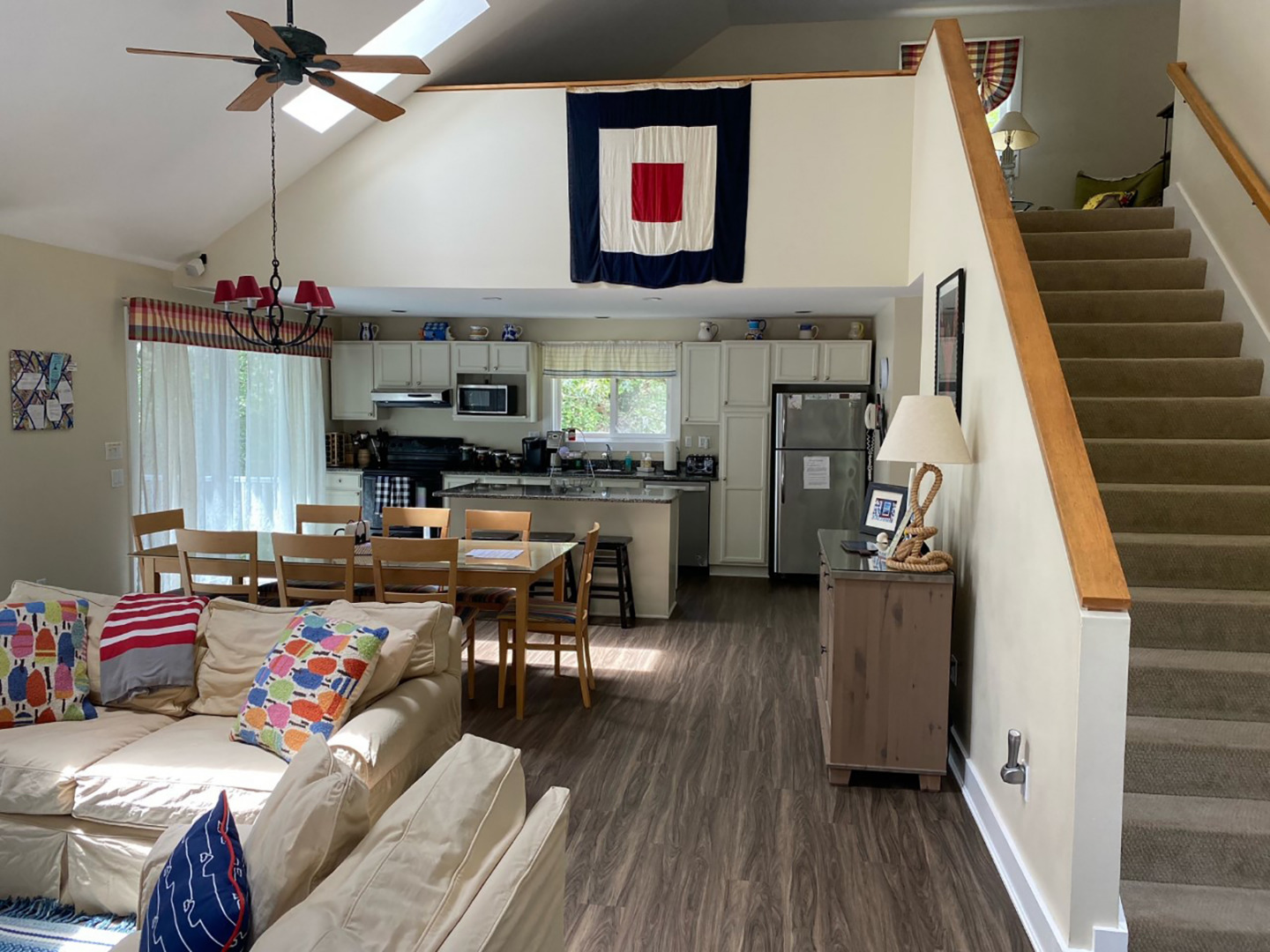 30 Hamblen Way Edgartown, MA 02539 - Photo 8 of 22 a living room with furniture and a wooden floor