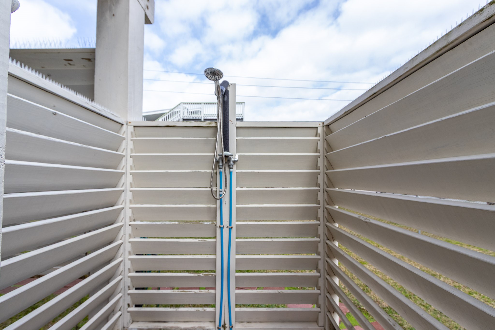 16518 Jean Lafitte Road Jamaica Beach, TX 77554 - Photo 42 of 43 a view of walk in closet with empty racks