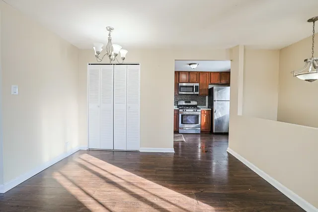 a view of livingroom with hardwood