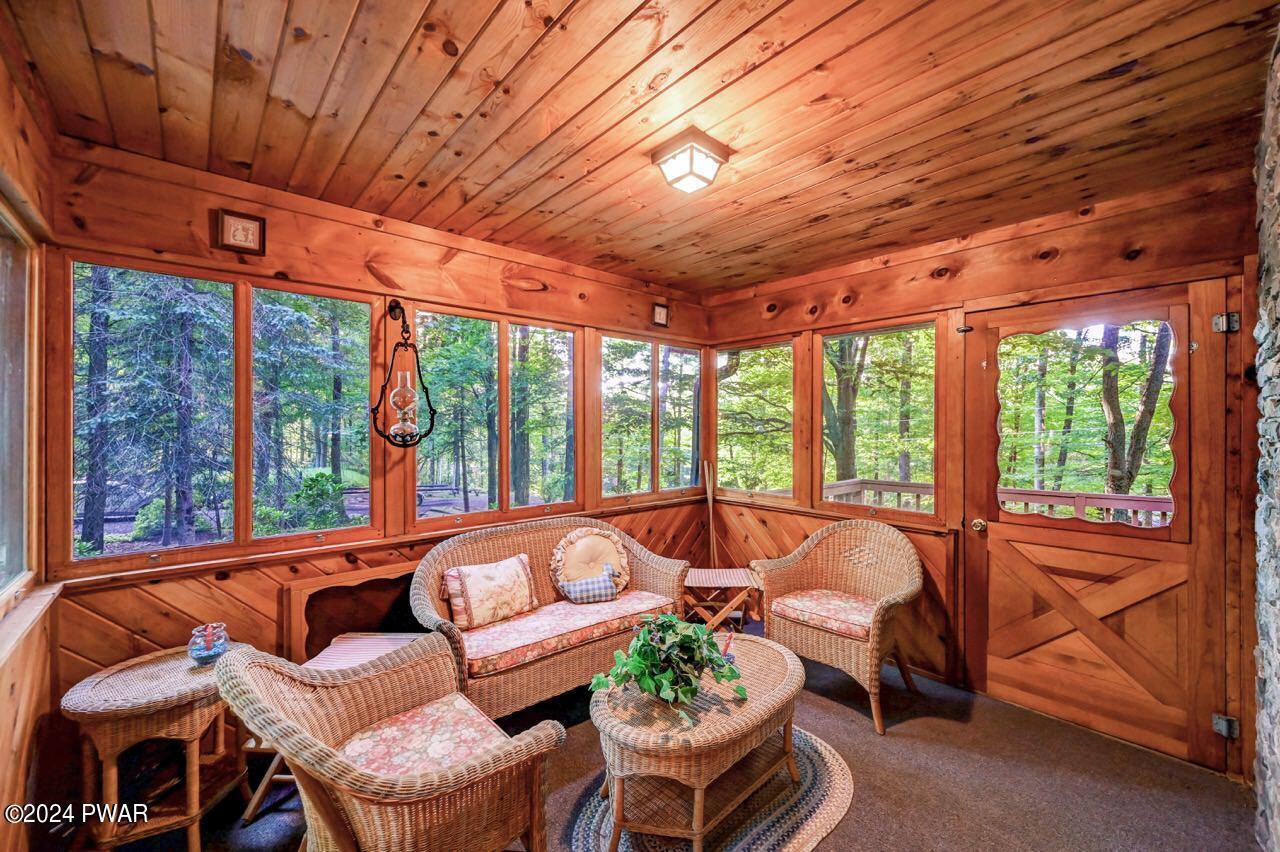 110 Valley Run Road Greentown, PA 18426 - Photo 55 of 67 a outdoor space with patio lots of furniture and iron gate