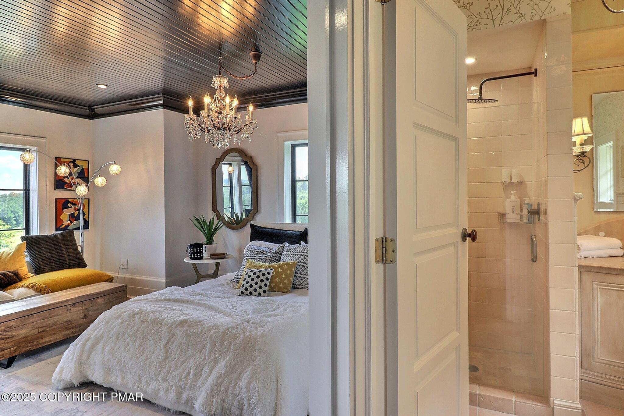 1212 Burger Hollow Road Effort, PA 18330 - Photo 102 of 138 Bedroom 4 and En Suite