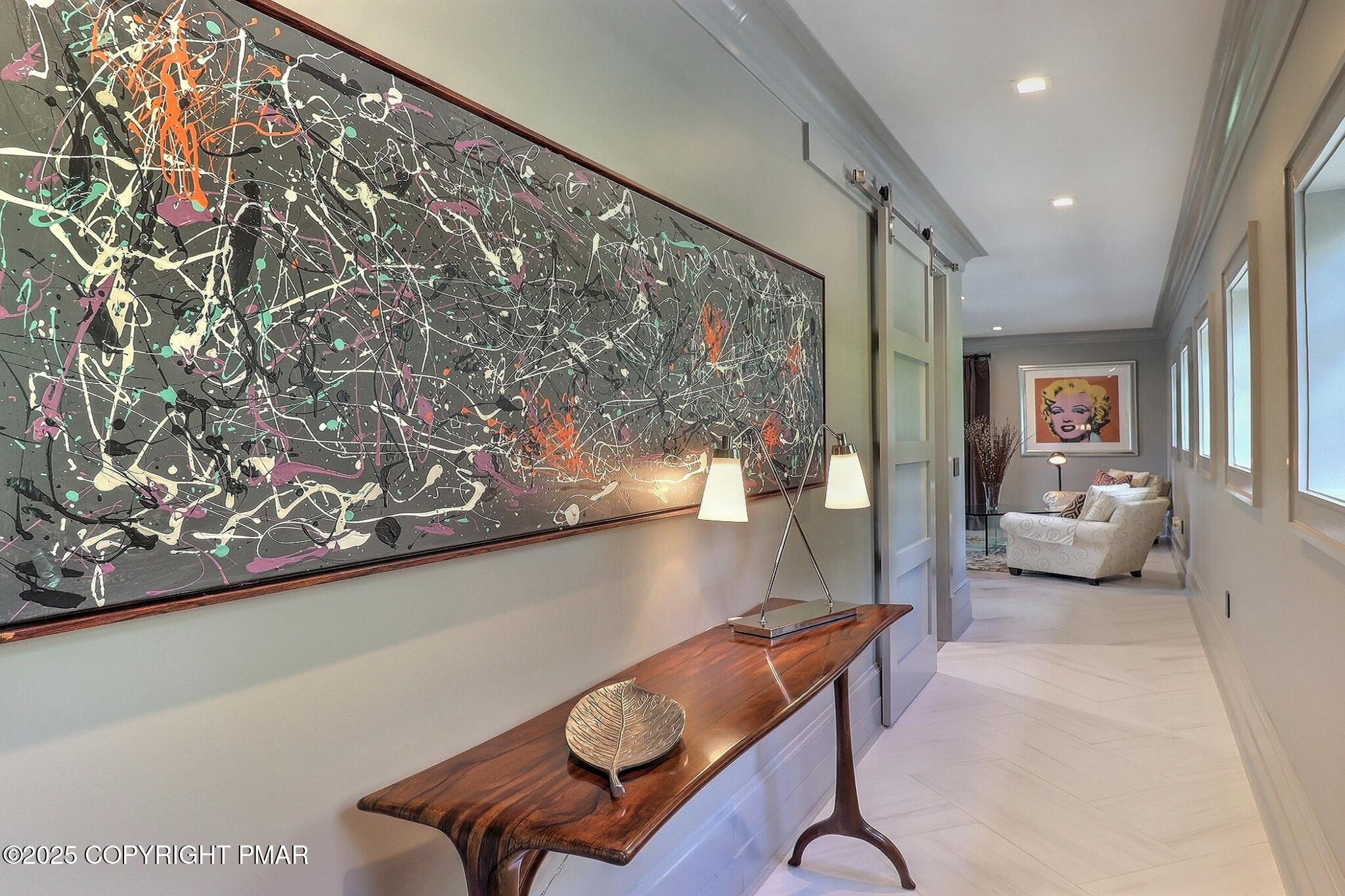 1212 Burger Hollow Road Effort, PA 18330 - Photo 107 of 138 a living room with furniture and a large window