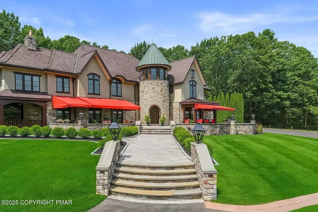 a black and white checkered floor