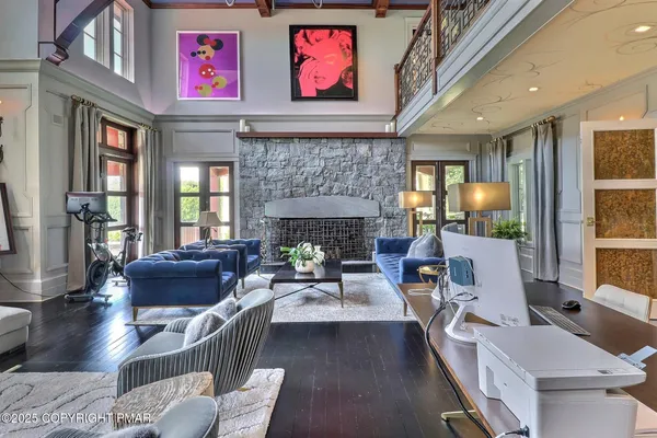 a house view with a outdoor space