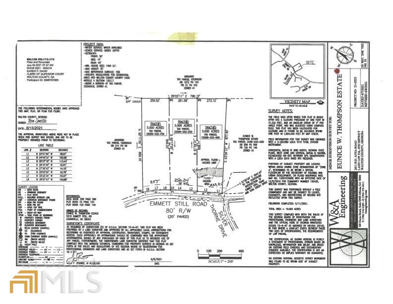 0 Emmett Still Road, Unit TRACT 04 Loganville, GA 30052 - Photo 21 of 23 a black and white photo of a living room