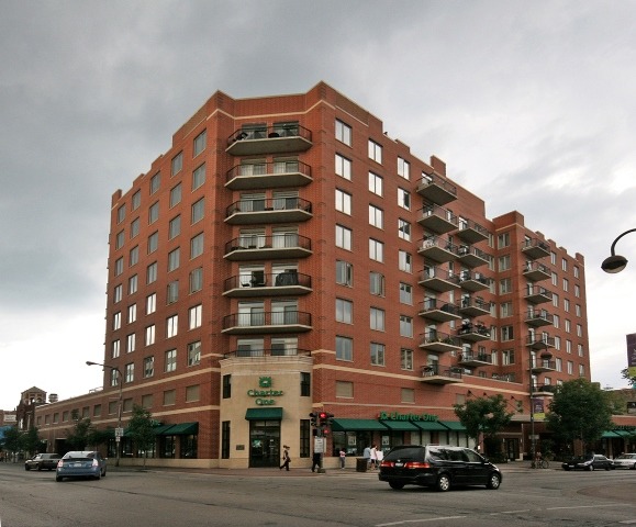 515 Main Street, Unit 402 Evanston, IL 60202 - Photo 1 of 1 a view of a building and a street