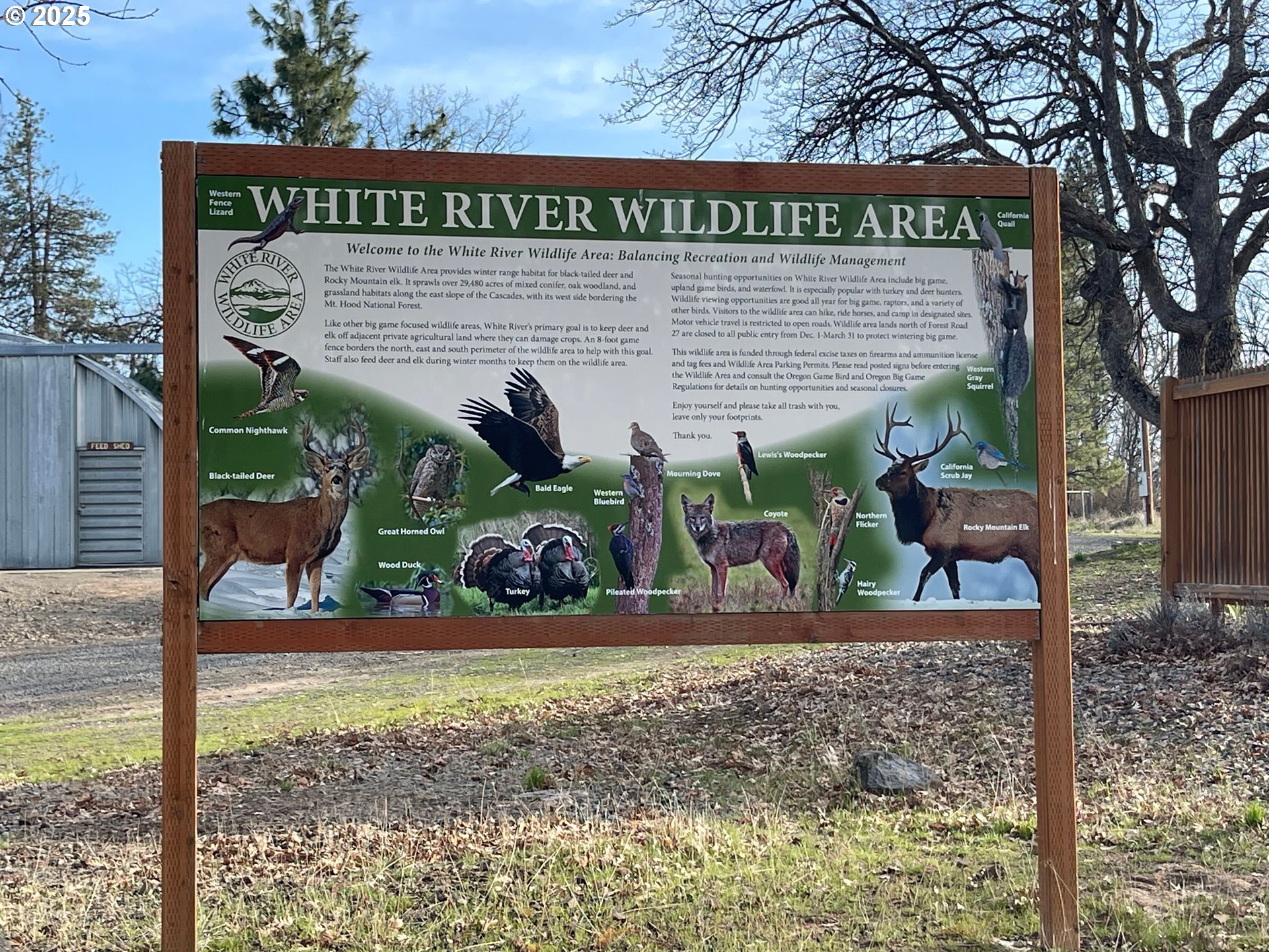 131 Dodson Road Tygh Valley, OR 97063 - Photo 22 of 31 a view of a wooden door with a bench in the patio