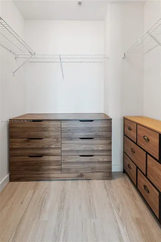 a view of walk in closet