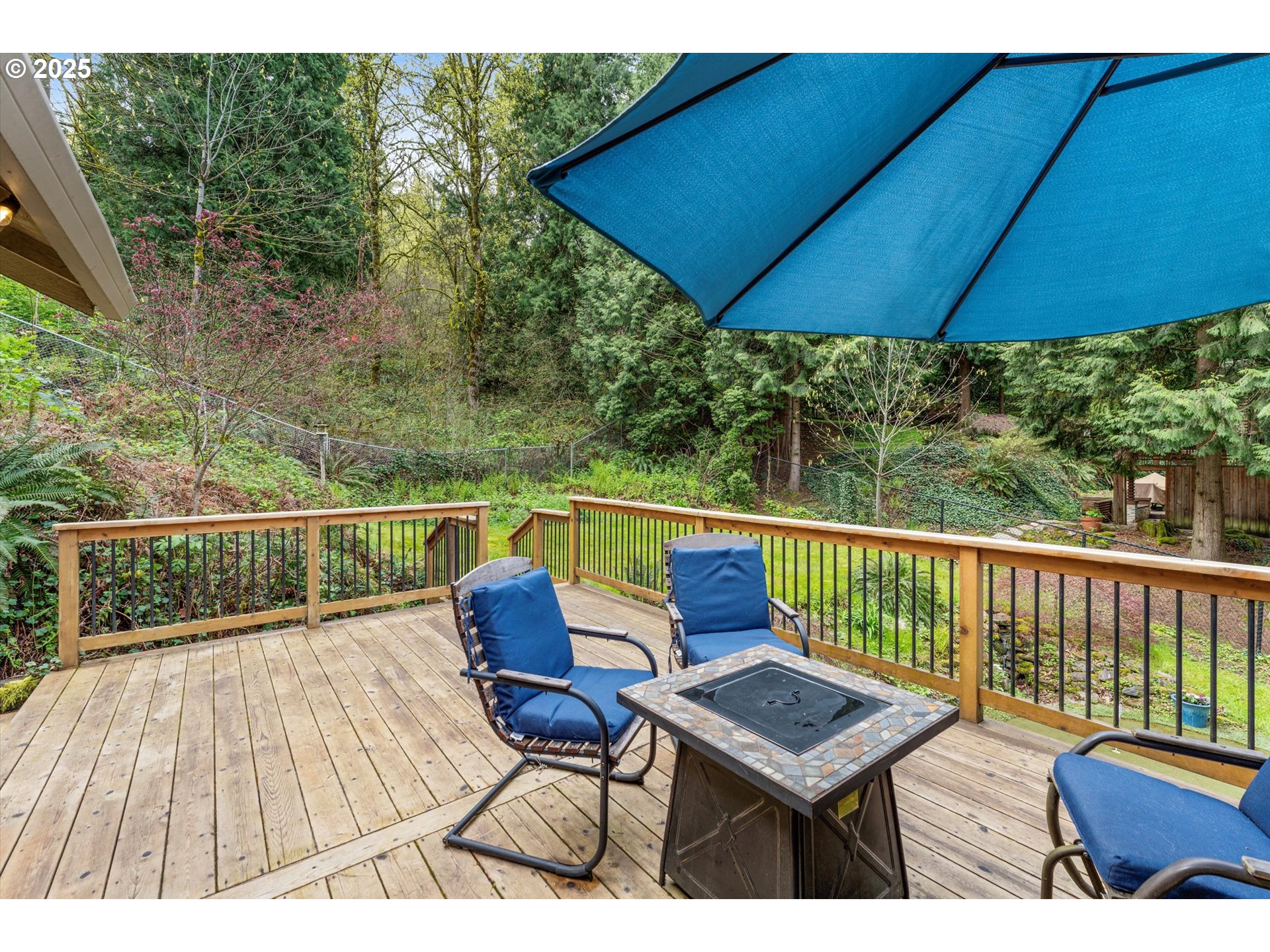 756 Southeast 27th Street Gresham, OR 97080 - Photo 33 of 46 a view of a deck with wooden floor and seating space