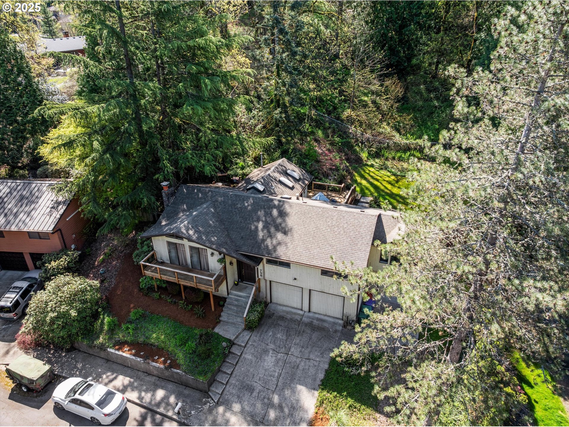 756 Southeast 27th Street Gresham, OR 97080 - Photo 39 of 46 an aerial view of a house with outdoor space