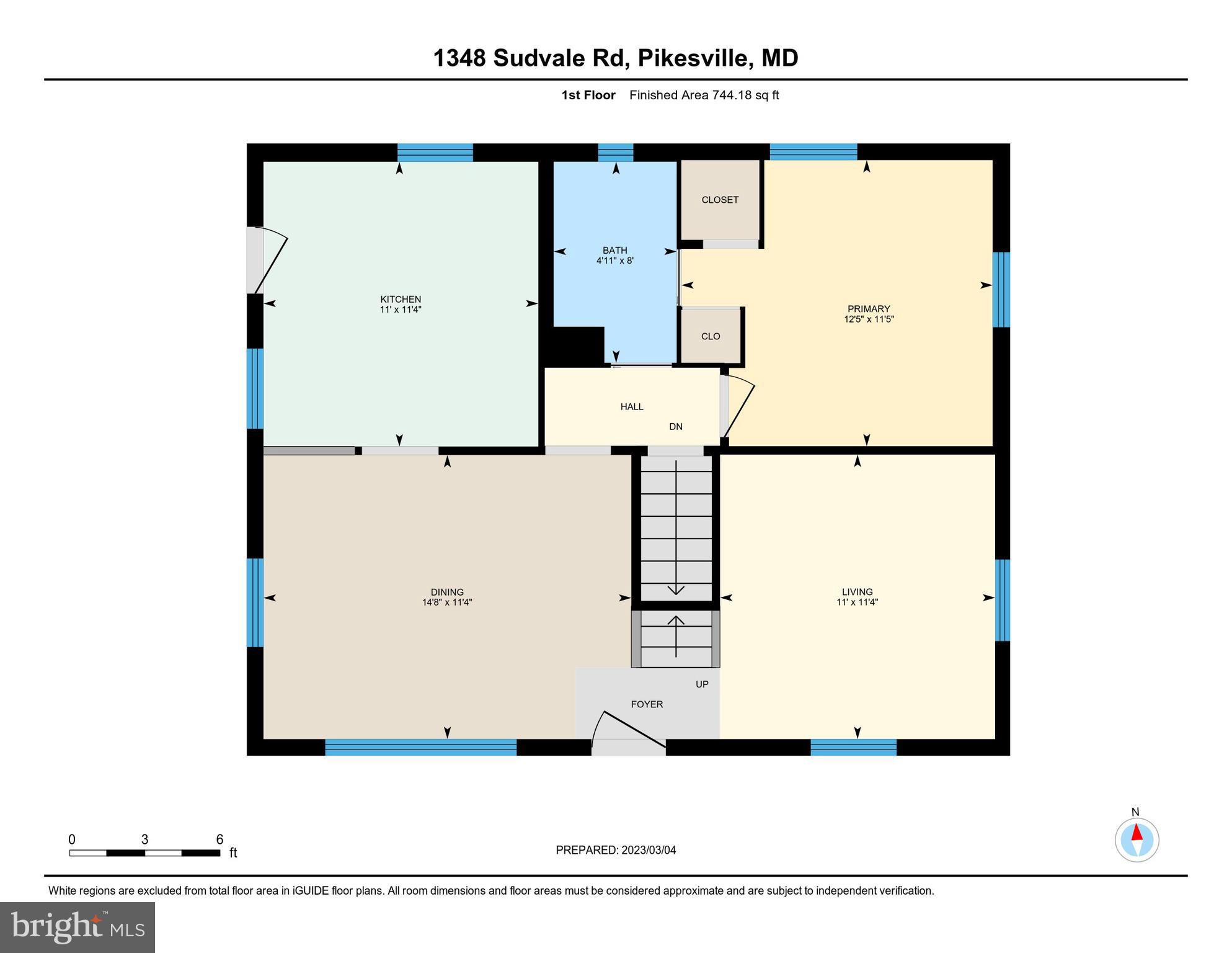 1348 Sudvale Road Pikesville, MD 21208 - Photo 35 of 37 Main level layout