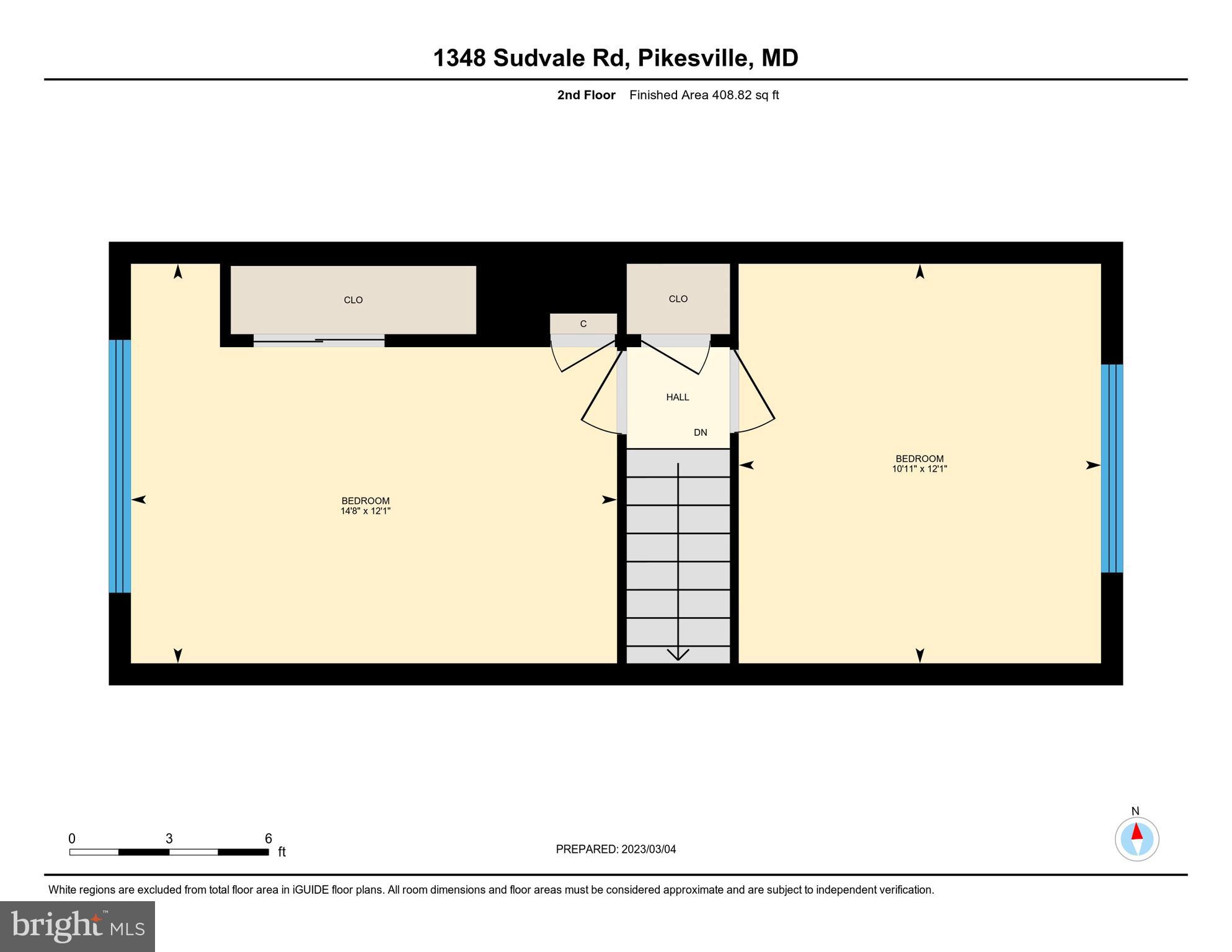 1348 Sudvale Road Pikesville, MD 21208 - Photo 36 of 37 Upper level layout