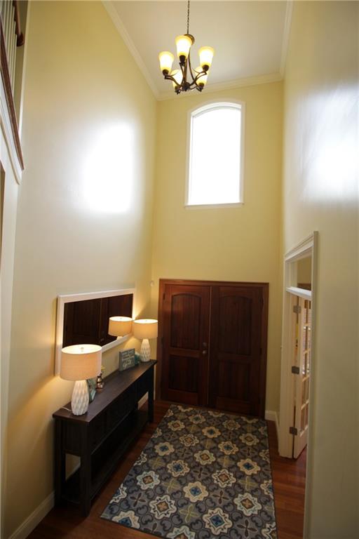 2138 Beams Run Road Jefferson Hills, PA 15025 - Photo 2 of 25 Impressive two story foyer with hardwood flooring and crown moldings.