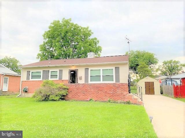 3710 Coronado Road Baltimore, MD 21244 - Photo 2 of 21 Exterior Driveway and Large Shed