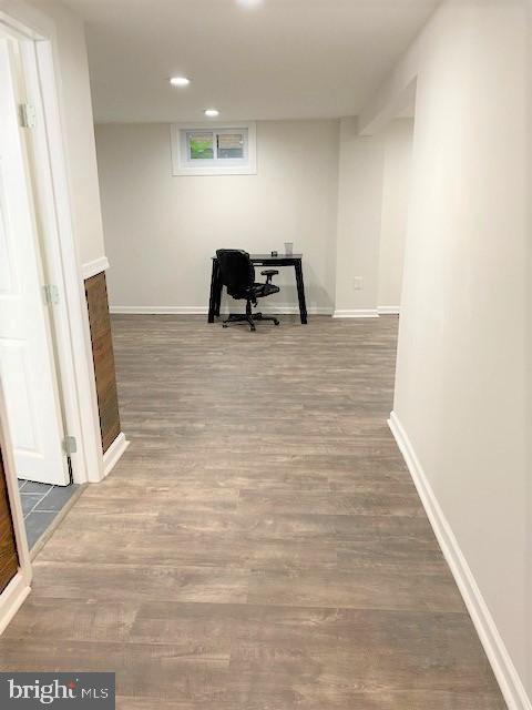 3710 Coronado Road Baltimore, MD 21244 - Photo 18 of 21 Basement Hallway / Rec Room Entry