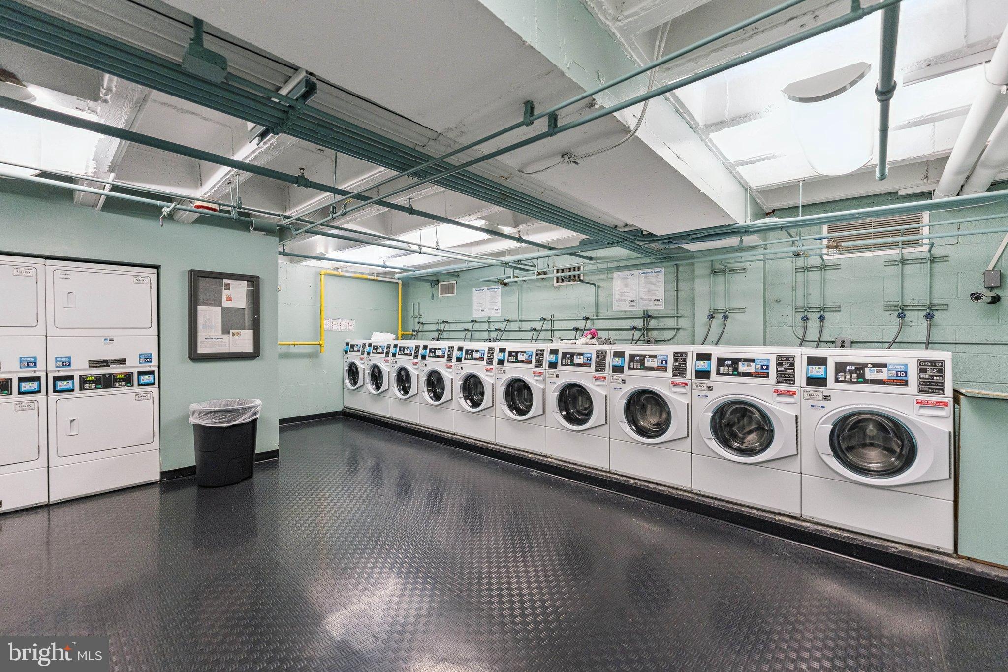 1101 3rd Street Southwest, Unit 114 Washington, DC 20024 - Photo 18 of 29 Community laundry on lower level.