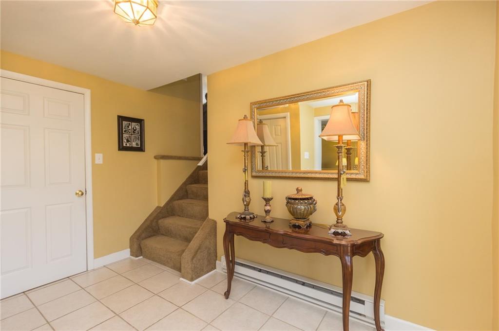 126 Temple Road Monaca, PA 15061 - Photo 2 of 22 The foyer is nice and wide with a large coat closet and a door to the laundry room.