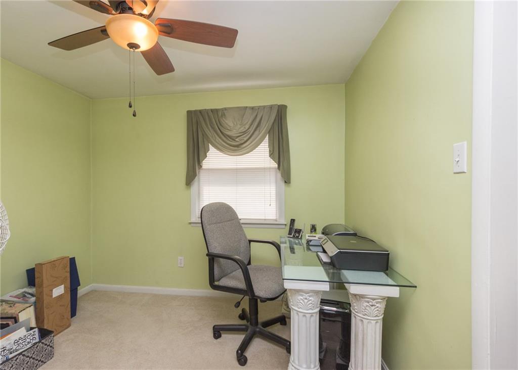 126 Temple Road Monaca, PA 15061 - Photo 12 of 22 Bedroom number 2 will be pictured shortly. This is bedroom three currently used as an office.
