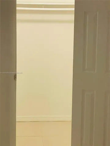 a close up view of a door