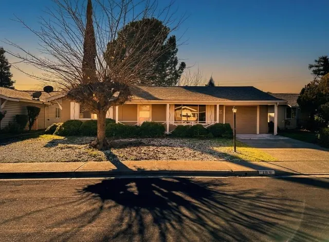a view of outdoor space with lounge chair