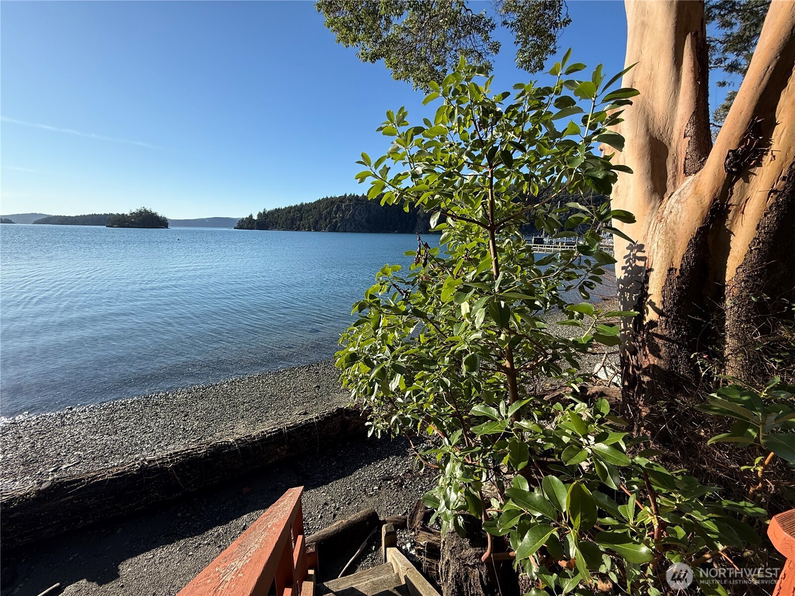 5244 Deer Harbor Road Orcas Island, WA 98243 - Photo 17 of 38 a view of a lake with a mountain