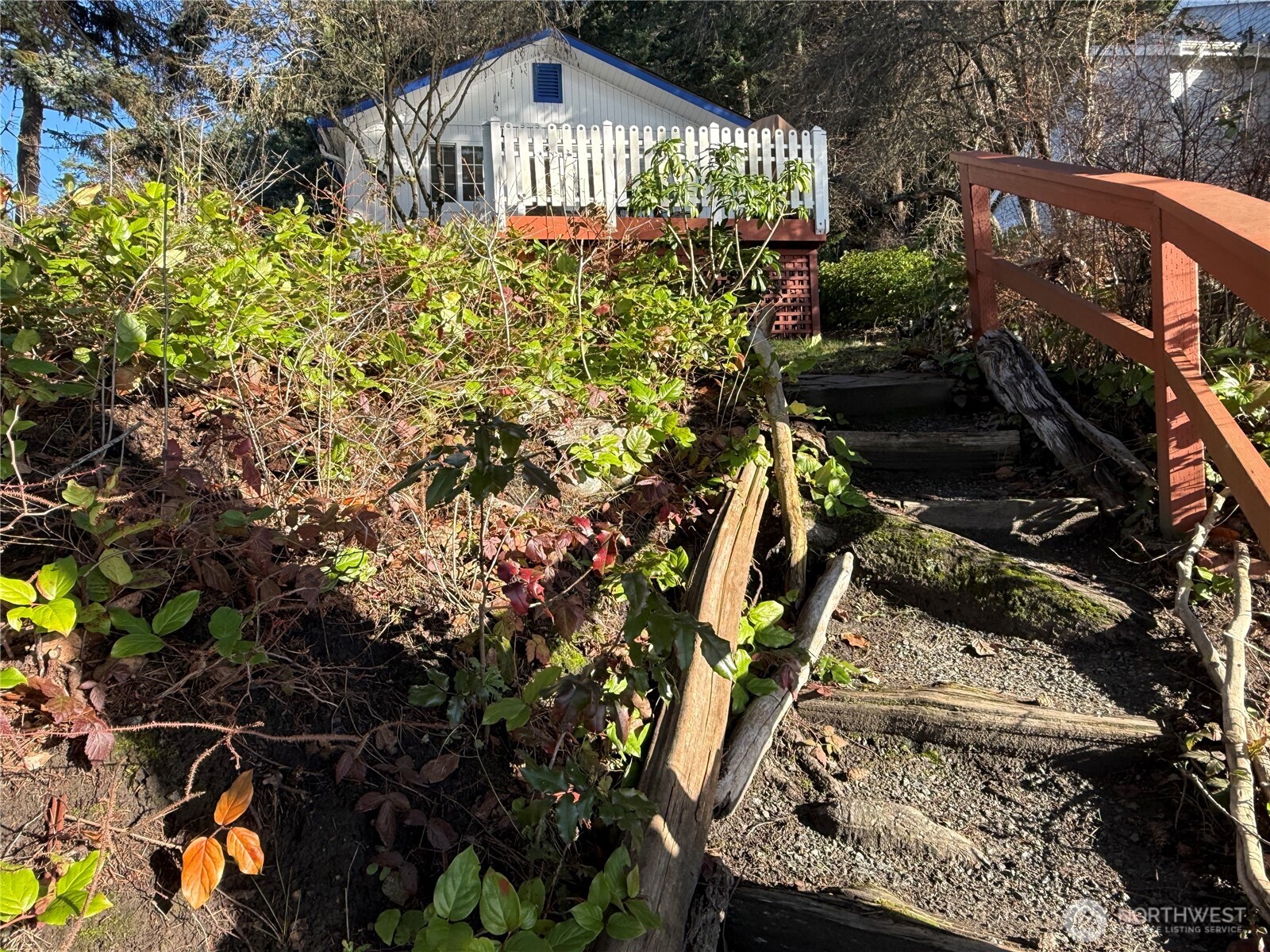 5244 Deer Harbor Road Orcas Island, WA 98243 - Photo 5 of 38 a view of a house with a yard