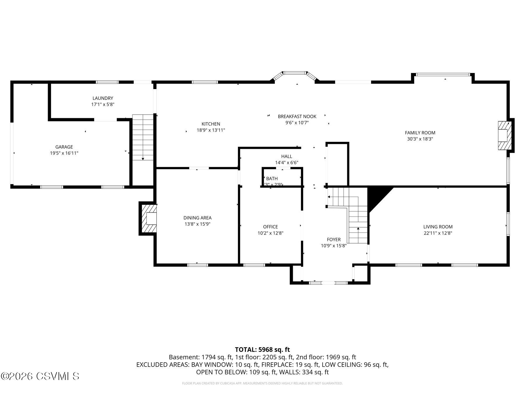 65 Crestview Drive Winfield, PA 17889 - Photo 69 of 70 1st Floor plan