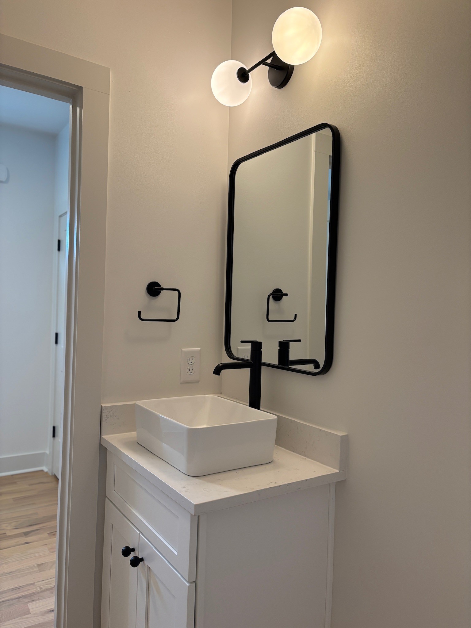 418 B Hadleys Bend Boulevard Old Hickory, TN 37138 - Photo 33 of 33 a bathroom with a sink and a mirror