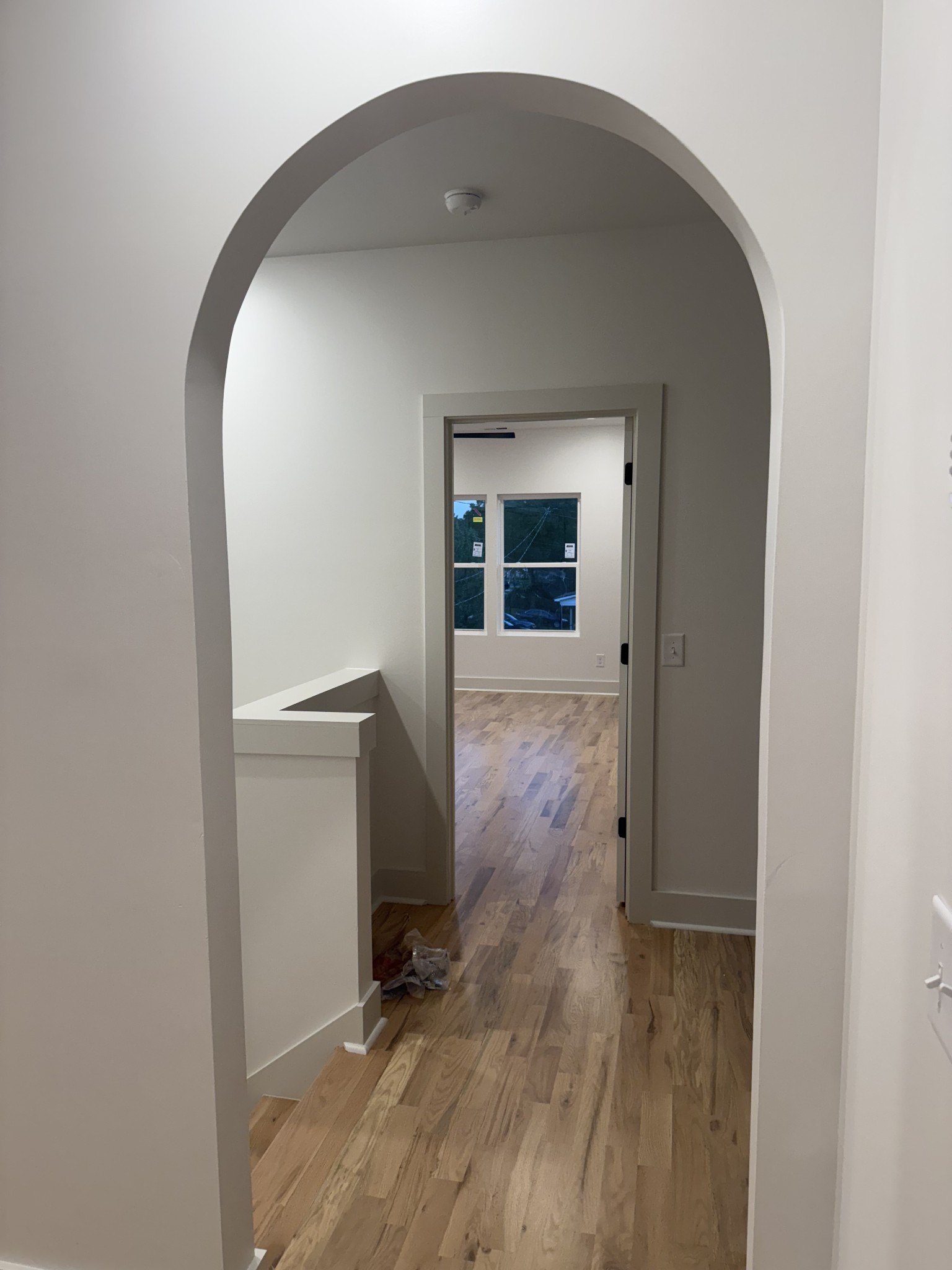 418 B Hadleys Bend Boulevard Old Hickory, TN 37138 - Photo 6 of 33 a view of a hallway with wooden floor and a bathroom