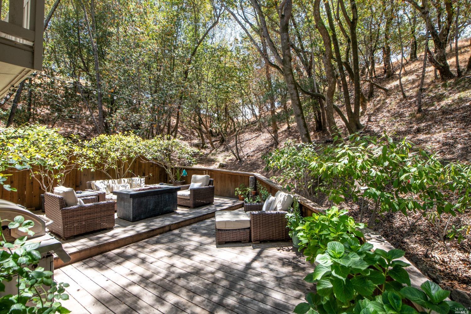 201 Redhawk Road Novato, CA 94949 - Photo 1 of 1 a backyard of a house with outdoor seating