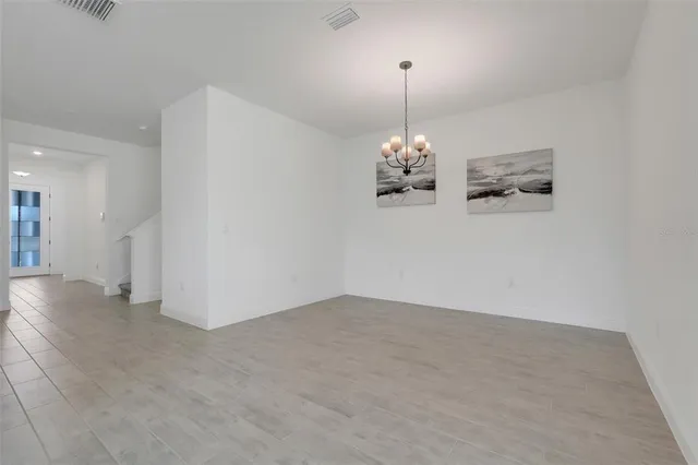 a view of an empty room with window