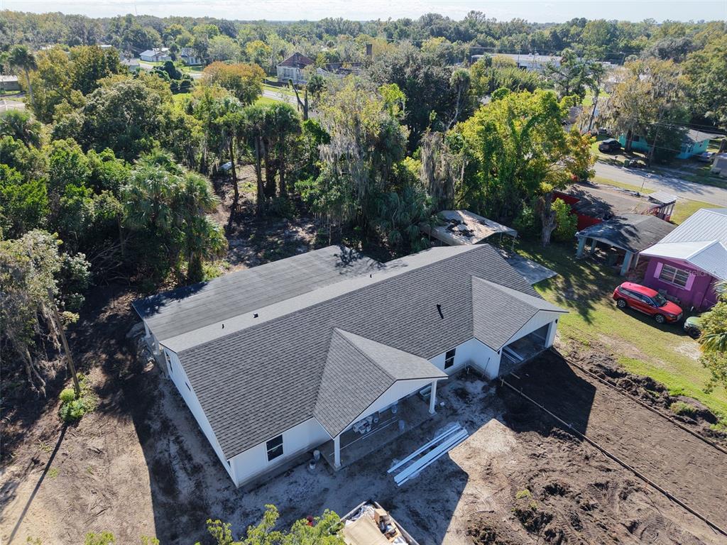 101 Yawn Avenue Interlachen, FL 32148 - Photo 4 of 6 an aerial view of a house with a yard