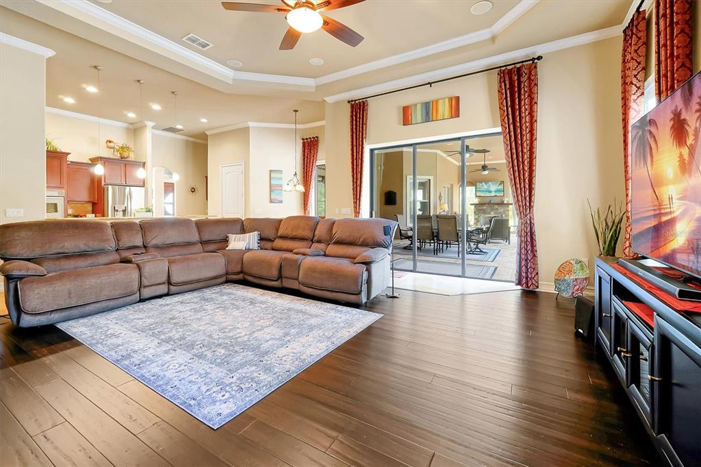 12012 Rambling Oak Boulevard Orlando, FL 32832 - Photo 17 of 49 a living room with furniture and a rug
