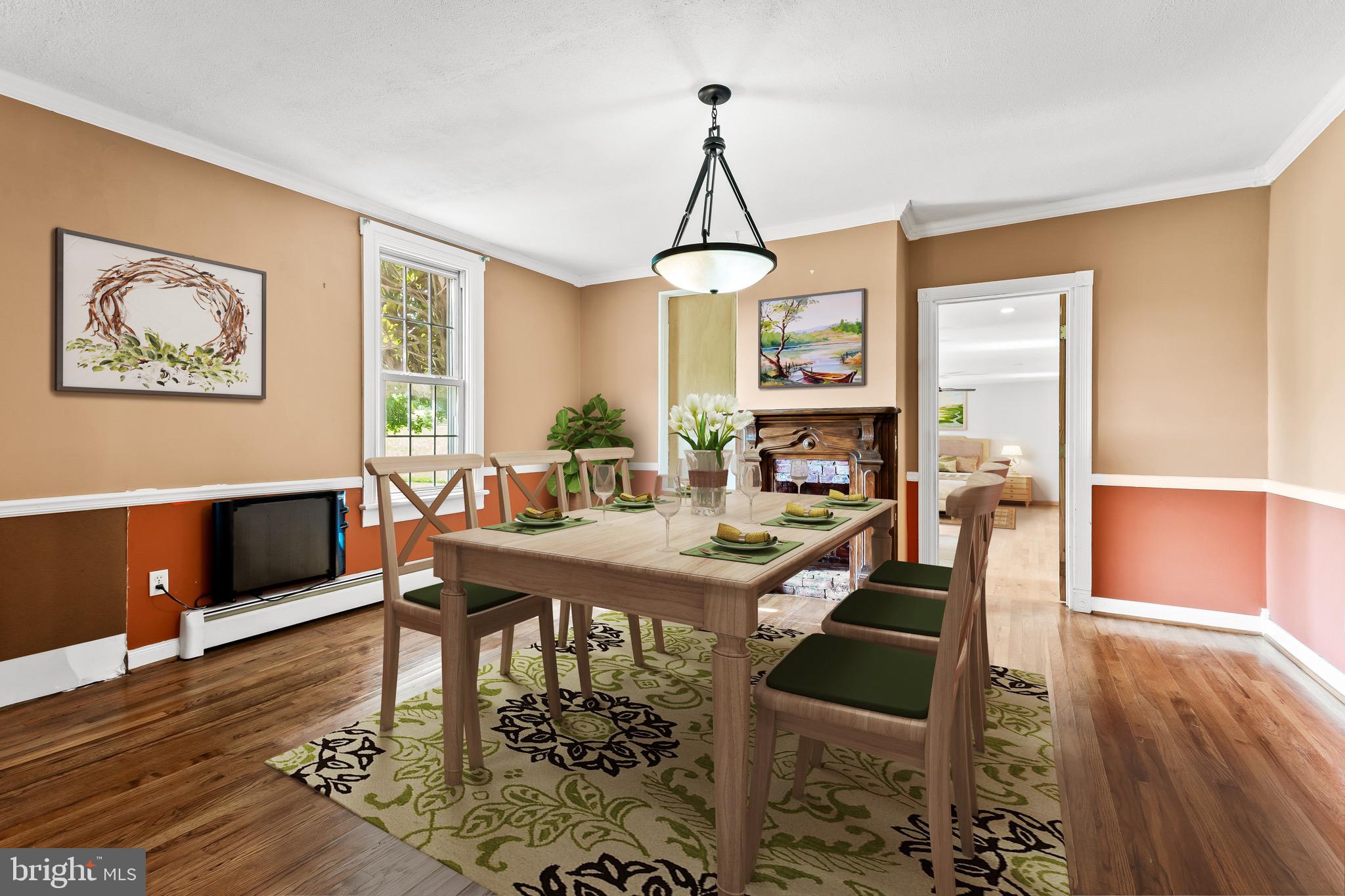 21532 West Liberty Road Parkton, MD 21120 - Photo 11 of 75 Virtually Staged Separate DINING ROOM
