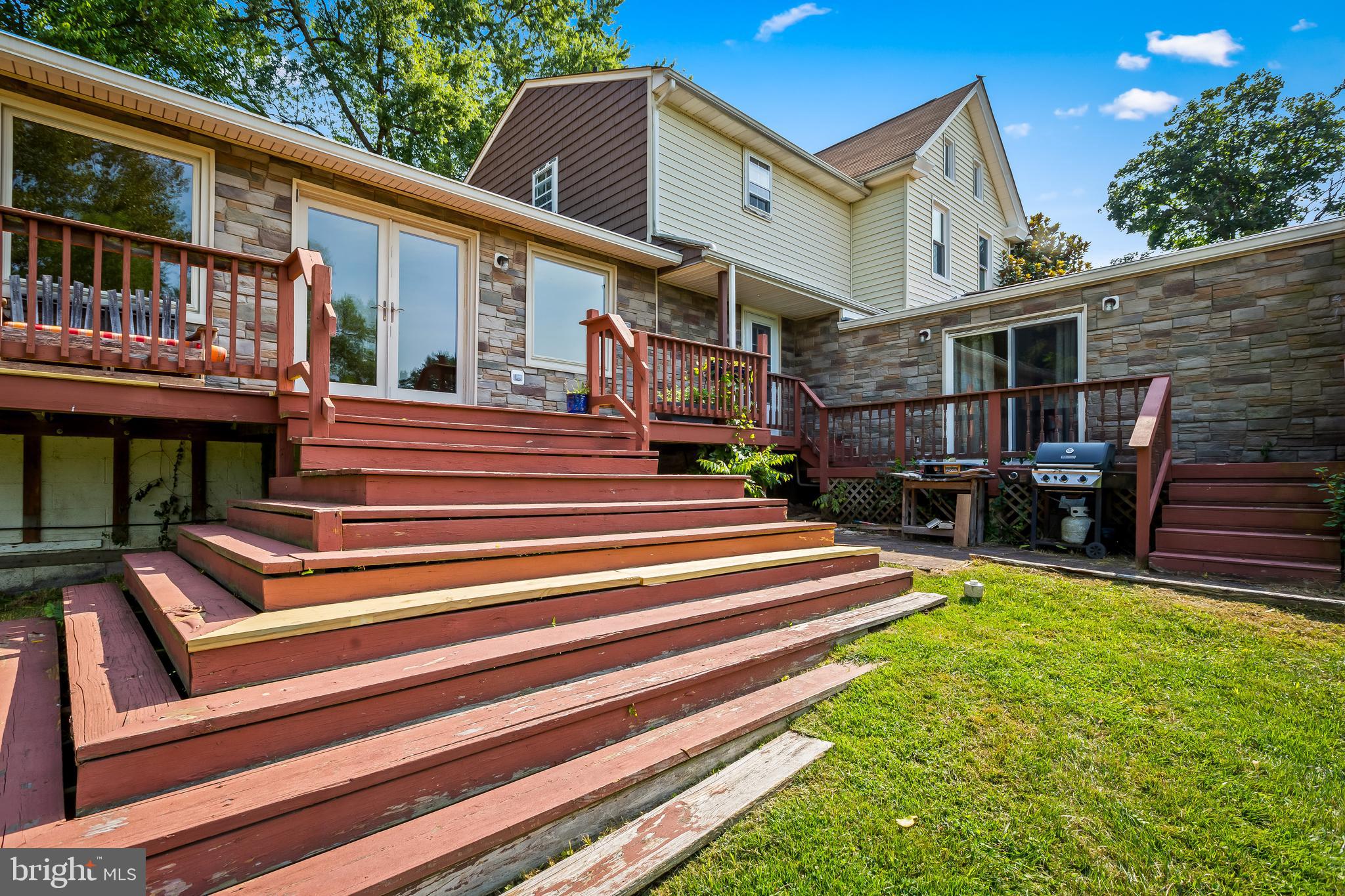 21532 West Liberty Road Parkton, MD 21120 - Photo 59 of 75 Rear deck (needs renovation completion)