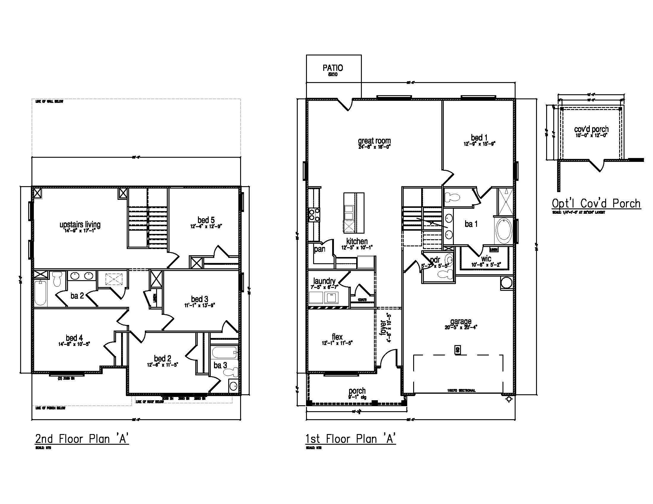 78 Foxtrail Run Freeport, FL 32439 - Photo 35 of 35 Embry_D_Front_Entry_Marketing_Floorplan