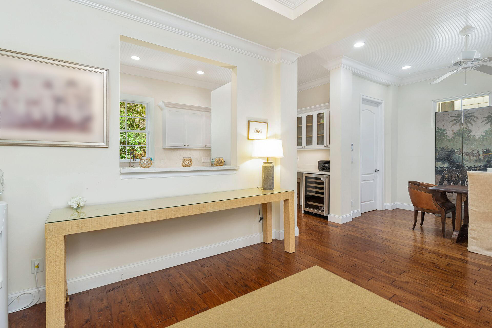 135 Root Trail, Unit A Palm Beach, FL 33480 - Photo 6 of 25 a living room with furniture and a wooden floor