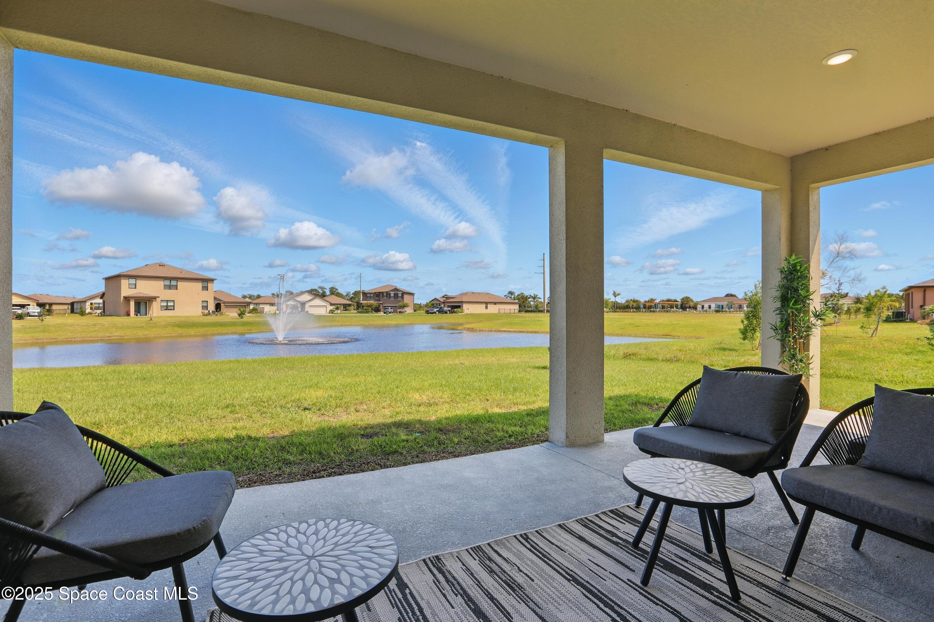 5358 Waterfall Place Grant, FL 32949 - Photo 32 of 63 Lanai/Patio Lakeview