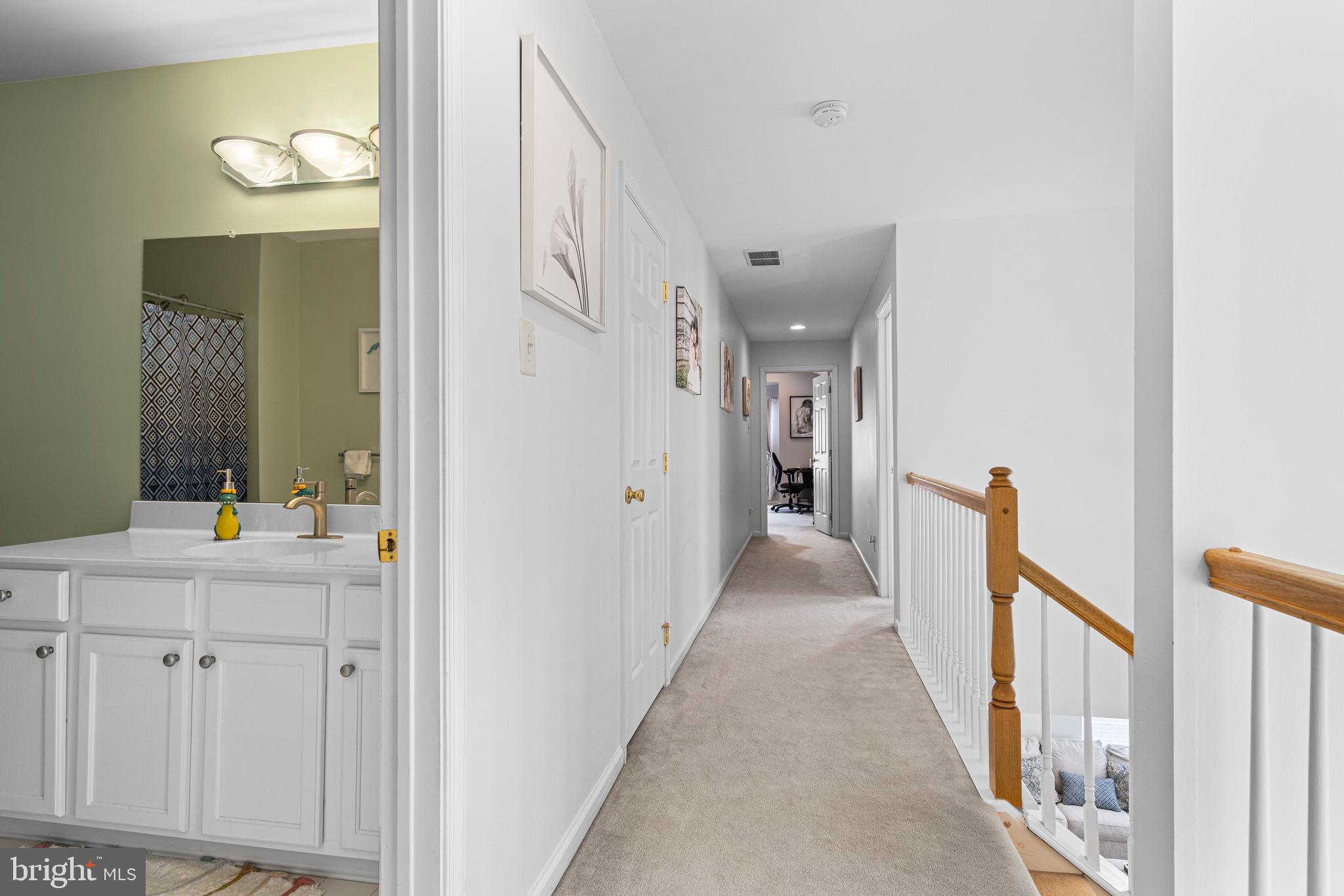 805 Hinchley Run West Chester, PA 19382 - Photo 36 of 53 a view of a hallway view with staircase