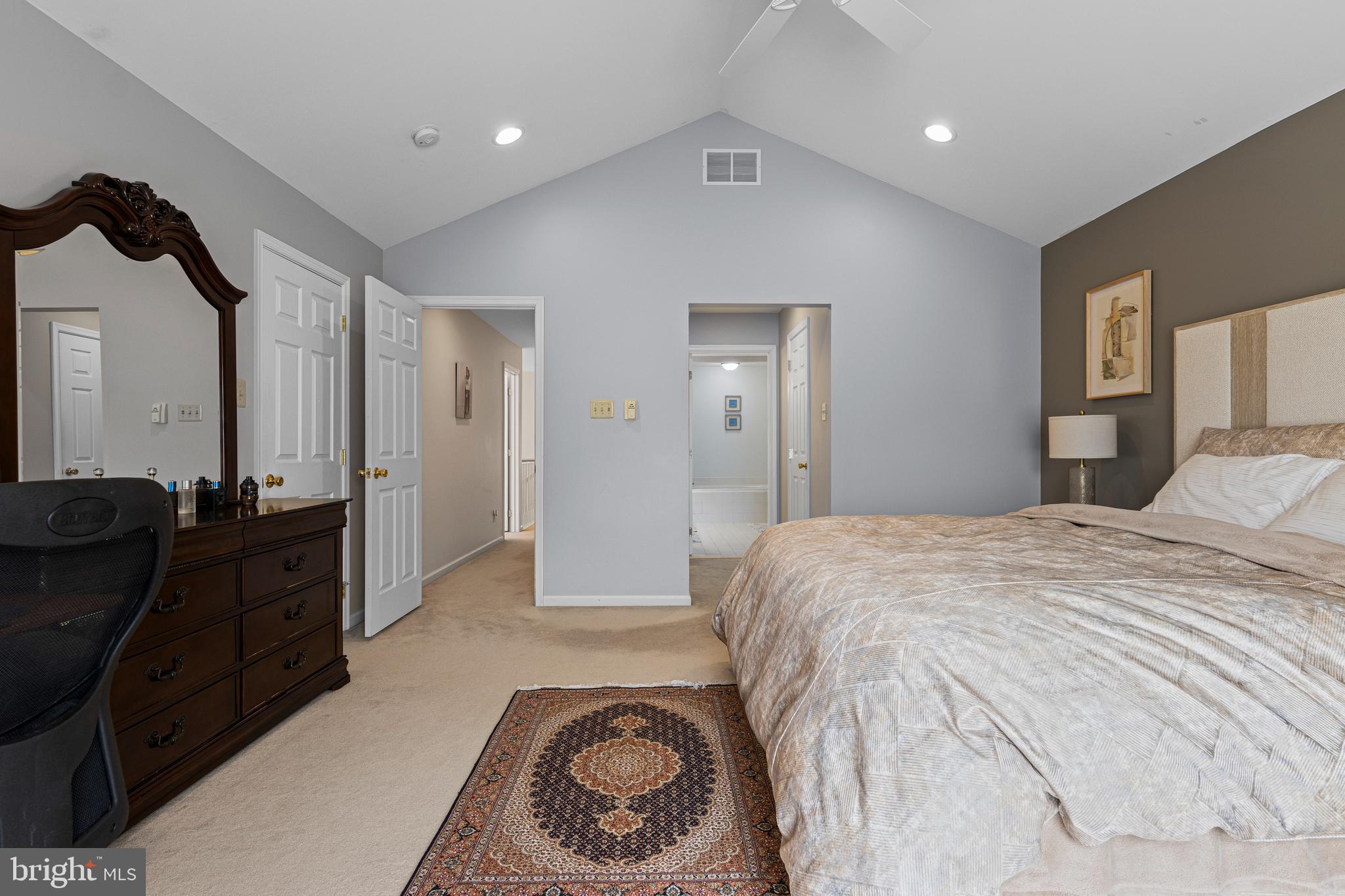 805 Hinchley Run West Chester, PA 19382 - Photo 41 of 53 a bedroom with a bed and a dresser