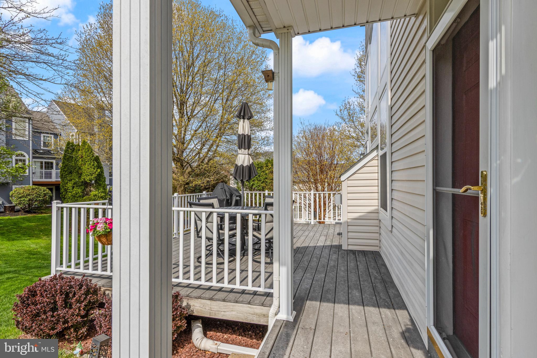 805 Hinchley Run West Chester, PA 19382 - Photo 7 of 53 a view of a balcony with wooden floor