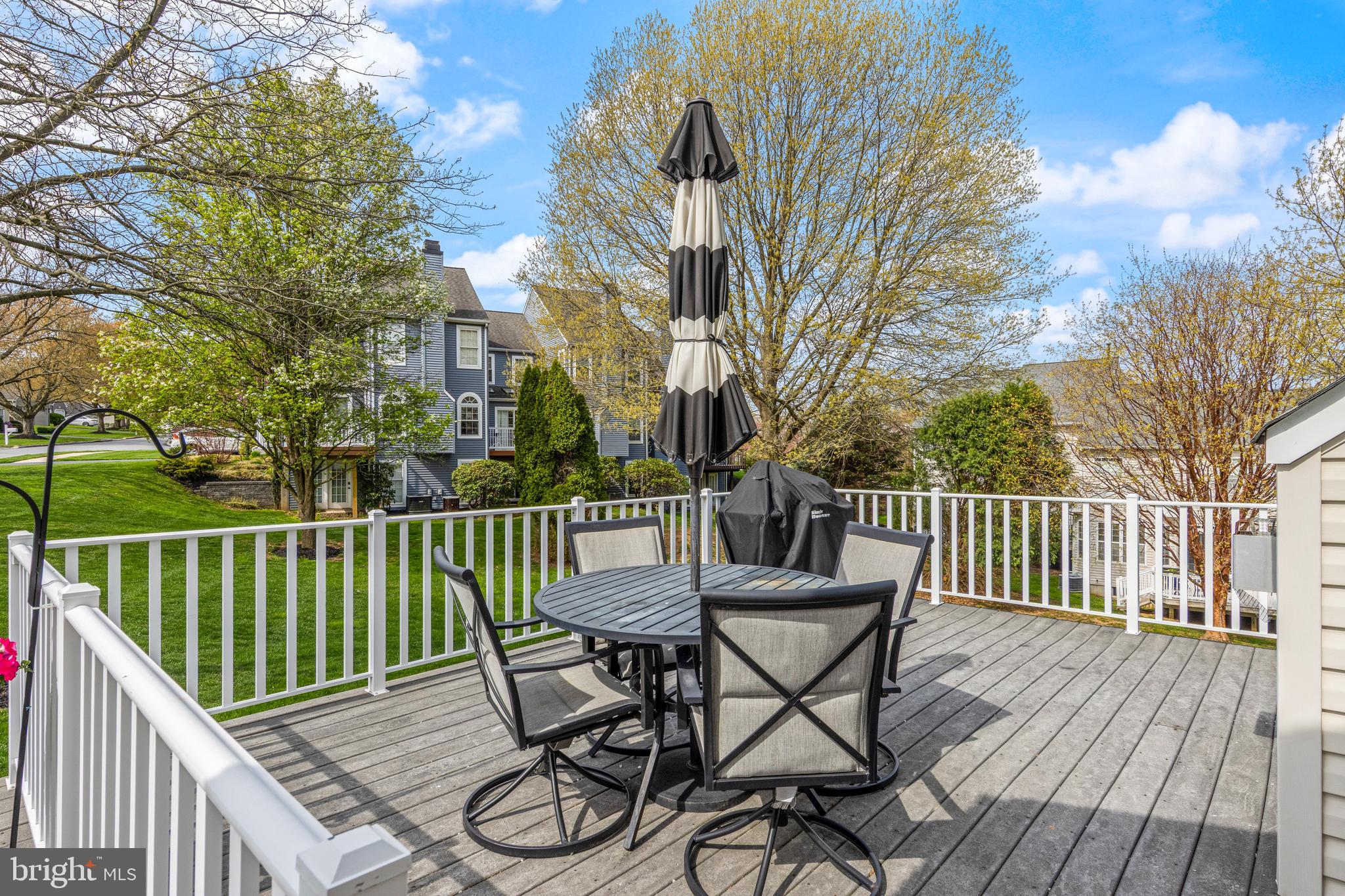 805 Hinchley Run West Chester, PA 19382 - Photo 8 of 53 a view of a two chairs on the deck