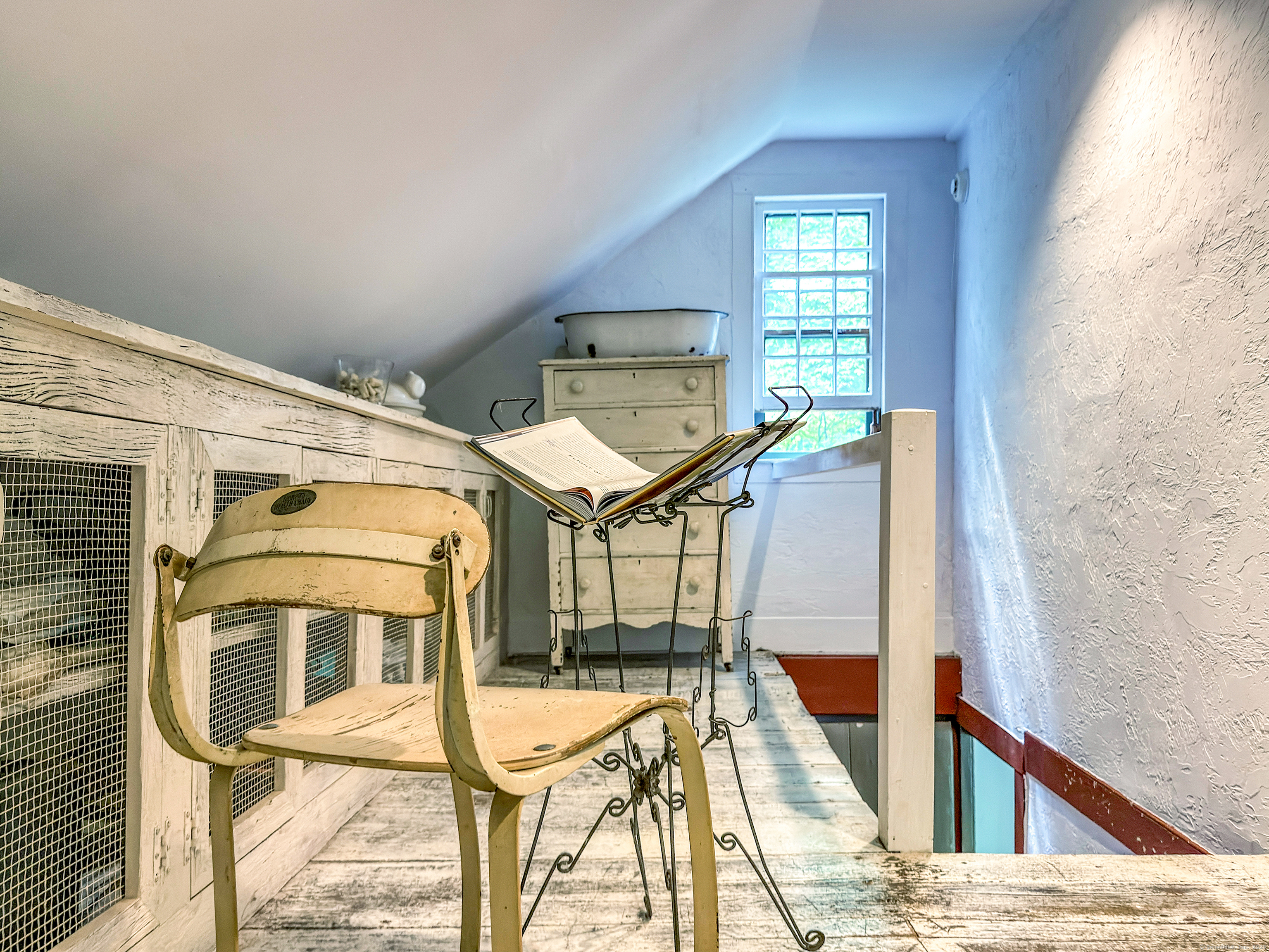 50 Southbury Road Roxbury, CT 06783 - Photo 22 of 31 a view of a balcony with furniture and wooden floor