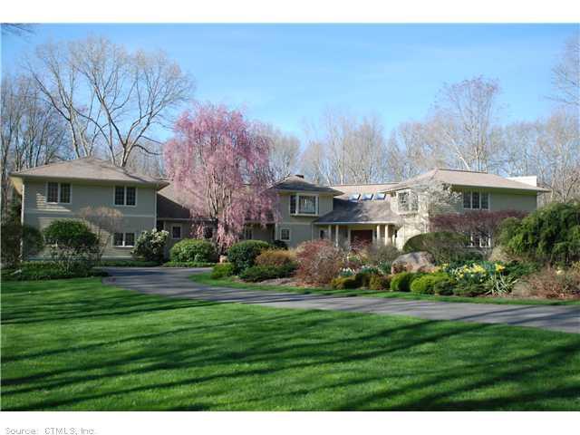 5 Matson Ridge Old Lyme, CT 06371 - Photo 1 of 1 Exterior Front. Lovely, gracious home. Professionally landscaped.