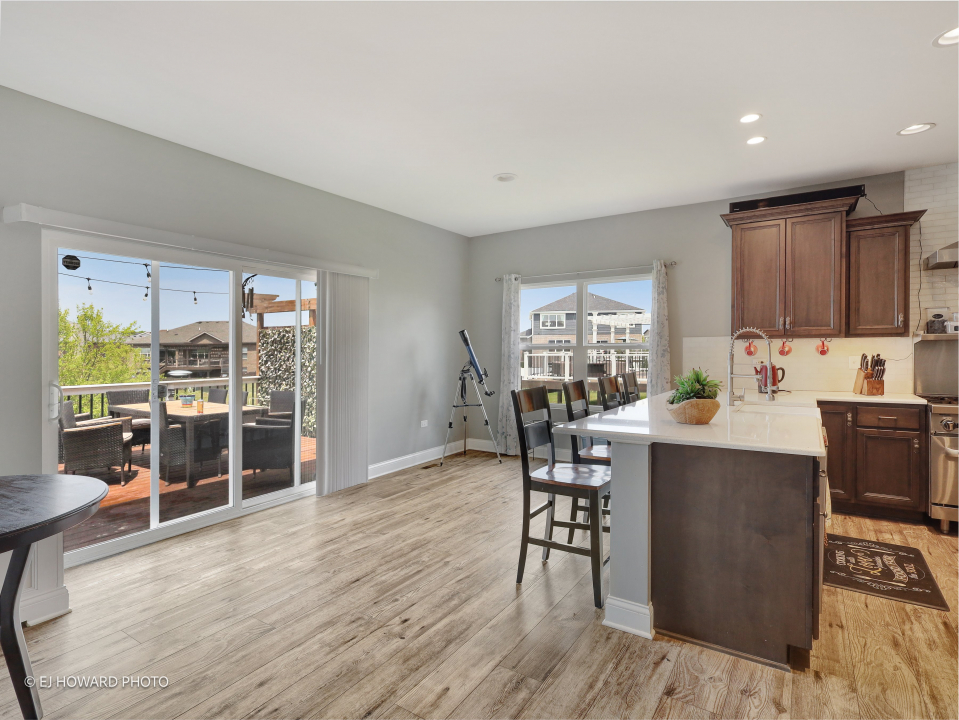 16308 Palomino Path Manhattan, IL 60442 - Photo 17 of 39 a view of a dining room with furniture window and outside view