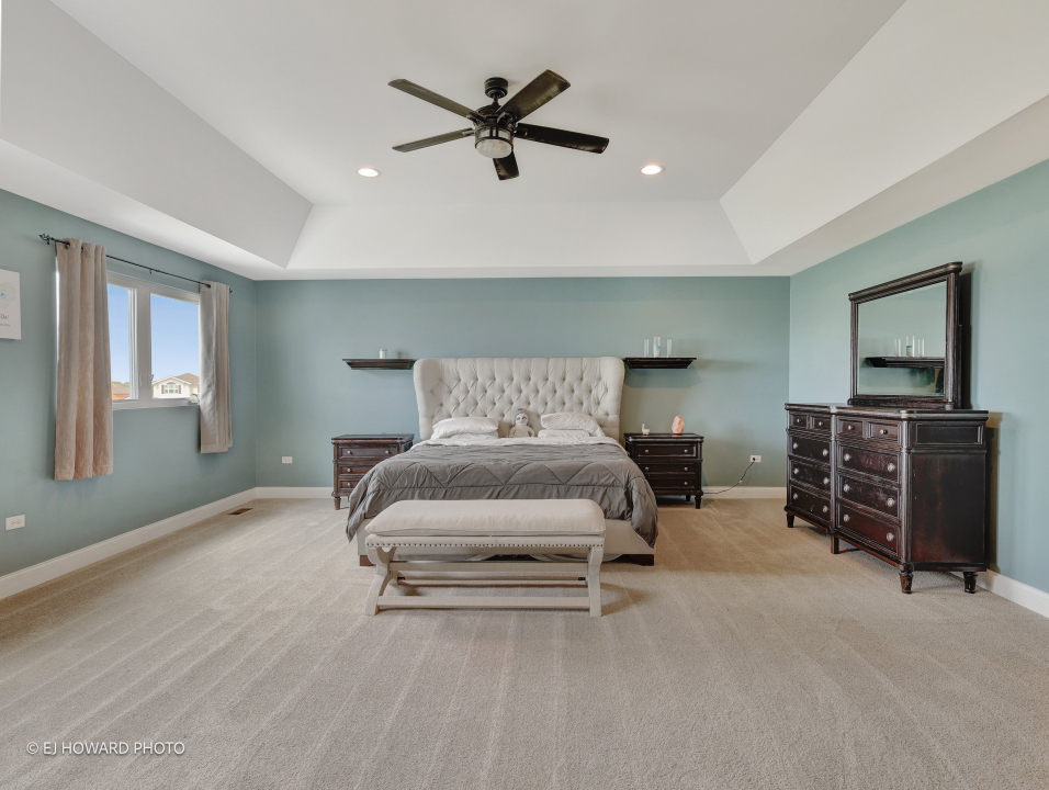 16308 Palomino Path Manhattan, IL 60442 - Photo 31 of 39 a bedroom with bed and window